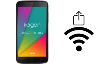 How to generate a QR code with the Wi-Fi password on a Kogan Agora 4G