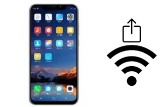 How to generate a QR code with the Wi-Fi password on a Koobee K10