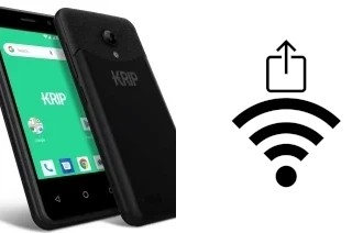 How to generate a QR code with the Wi-Fi password on a Krip K4b