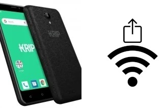 How to generate a QR code with the Wi-Fi password on a Krip K4m