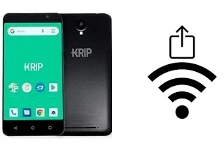 How to generate a QR code with the Wi-Fi password on a Krip K5