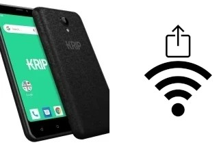 How to generate a QR code with the Wi-Fi password on a Krip K5m