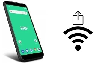 How to generate a QR code with the Wi-Fi password on a Krip K65