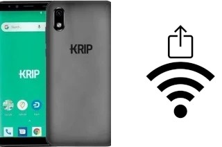 How to generate a QR code with the Wi-Fi password on a Krip K7