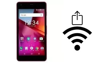 How to generate a Wi-Fi QR code on an Kyocera Digno G