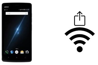 How to generate a QR code with the Wi-Fi password on a Lanix Ilium LT510