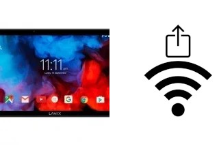 How to generate a QR code with the Wi-Fi password on a Lanix Ilium PAD RX10 LTE