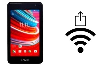 How to generate a QR code with the Wi-Fi password on a Lanix Ilium PAD RX7