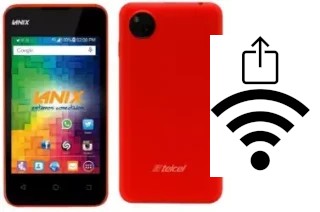 How to generate a QR code with the Wi-Fi password on a Lanix Ilium X200