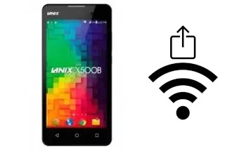 How to generate a QR code with the Wi-Fi password on a Lanix Ilium X500B