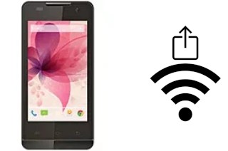 How to generate a QR code with the Wi-Fi password on a Lava Iris 400Q