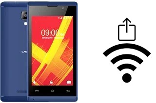 How to generate a QR code with the Wi-Fi password on a Lava A48