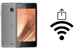 How to generate a QR code with the Wi-Fi password on a Lava A68