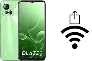 How to generate a Wi-Fi QR code on an Lava Blaze 2 Pro