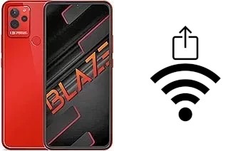 How to generate a Wi-Fi QR code on an Lava Blaze