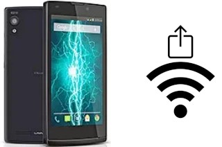 How to generate a Wi-Fi QR code on an Lava Iris Fuel 60