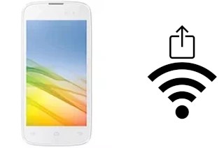 How to generate a QR code with the Wi-Fi password on a Lava Iris 450 Colour