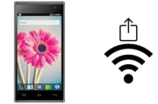 How to generate a QR code with the Wi-Fi password on a Lava Iris 504q+