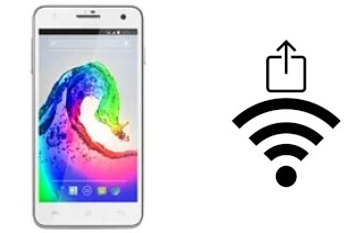 How to generate a QR code with the Wi-Fi password on a Lava Iris X5