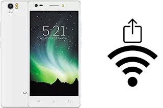 How to generate a QR code with the Wi-Fi password on a Lava Pixel V2