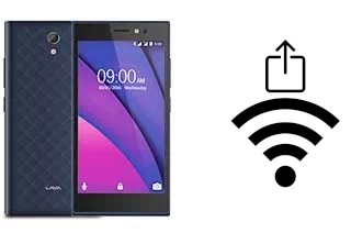 How to generate a QR code with the Wi-Fi password on a Lava X38