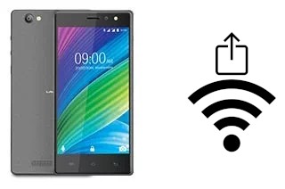 How to generate a QR code with the Wi-Fi password on a Lava X41 Plus