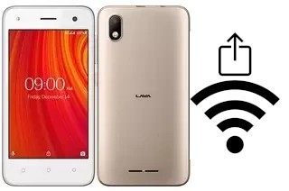 How to generate a QR code with the Wi-Fi password on a Lava Z40