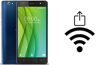 How to generate a QR code with the Wi-Fi password on a Lava X50 Plus