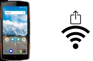 How to generate a QR code with the Wi-Fi password on a Leagoo XRover