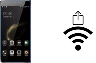 How to generate a QR code with the Wi-Fi password on a Leagoo Z6