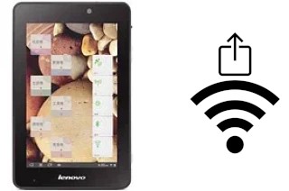 How to generate a QR code with the Wi-Fi password on a Lenovo LePad S2007