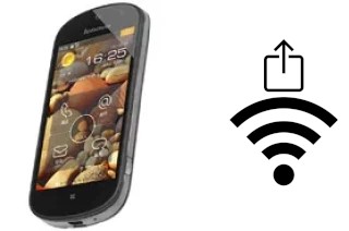 How to generate a QR code with the Wi-Fi password on a Lenovo LePhone S2