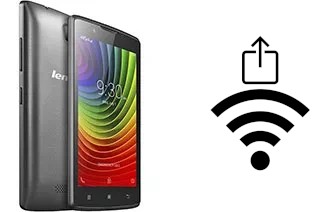 How to generate a QR code with the Wi-Fi password on a Lenovo A2010