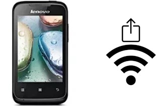 How to generate a QR code with the Wi-Fi password on a Lenovo A269i