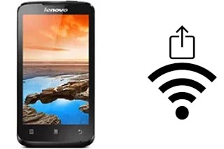 How to generate a QR code with the Wi-Fi password on a Lenovo A316i