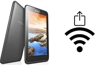 How to generate a QR code with the Wi-Fi password on a Lenovo A7-50 A3500