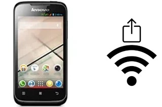 How to generate a Wi-Fi QR code on an Lenovo A369i