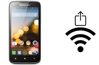 How to generate a Wi-Fi QR code on an Lenovo A516