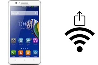 How to generate a QR code with the Wi-Fi password on a Lenovo A536