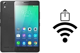 How to generate a QR code with the Wi-Fi password on a Lenovo A6010 Plus