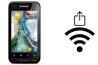 How to generate a QR code with the Wi-Fi password on a Lenovo A660