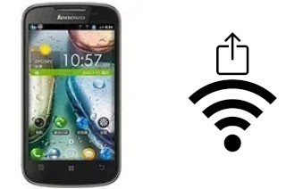 How to generate a QR code with the Wi-Fi password on a Lenovo A690