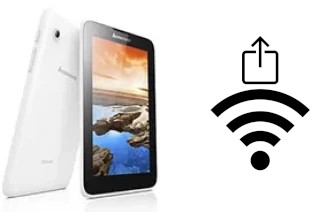 How to generate a QR code with the Wi-Fi password on a Lenovo A7-30 A3300