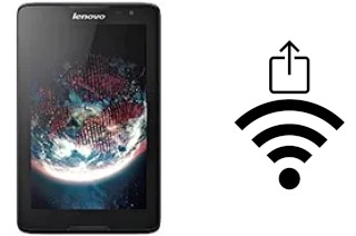 How to generate a QR code with the Wi-Fi password on a Lenovo A8-50 A5500