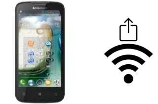 How to generate a QR code with the Wi-Fi password on a Lenovo A830