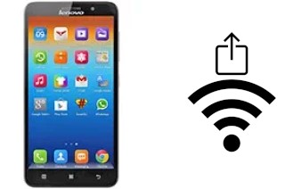 How to generate a Wi-Fi QR code on an Lenovo A850+