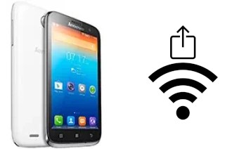 How to generate a Wi-Fi QR code on an Lenovo A859