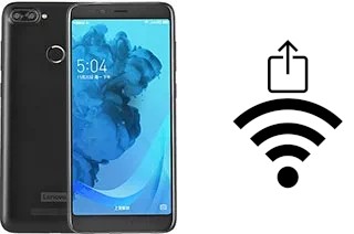 How to generate a QR code with the Wi-Fi password on a Lenovo K320t