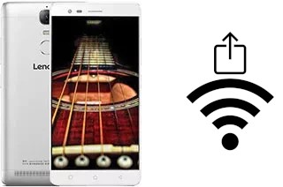 How to generate a QR code with the Wi-Fi password on a Lenovo K5 Note