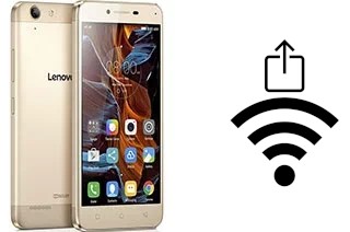 How to generate a QR code with the Wi-Fi password on a Lenovo Vibe K5